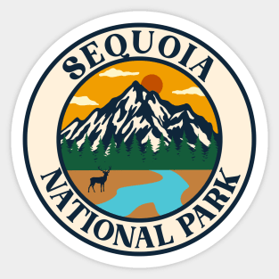 sequoia national park Sticker